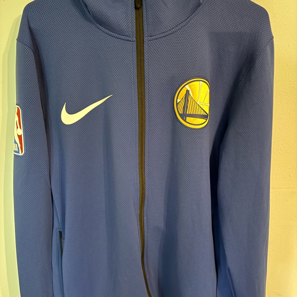 Golden State Warriors Nike NBA Therma Flex Showtime On Court  Hoodie Mens L